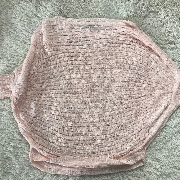 HOST PICK! Sheer Peach Sweater - Picture 5 of 5